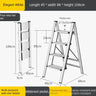 Multifunctional High Stools Kitchen Thickened Telescopic Ladder Stable Structure Step Stool Non-slip Foot Pad Ladder Stool