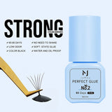 Super Strong Glue Individual Fast Drying Eyelash Extensions No stimulation 5ml False Lash Glue Makeup Tools