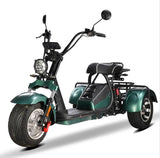 2000w 3 wheel electric scooter 60v 20ah battery electric motorcycle scooter chopper electric tricycle