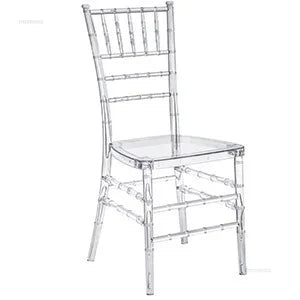 Home Transparent Dining Chair Hotel Crystal Chair Commercial Furniture Outdoor Wedding Chair Banquet Lounge Chairs For Events