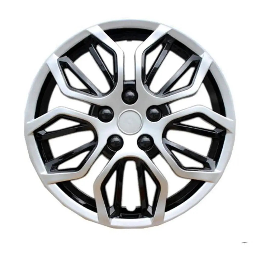 15 Inch Universal Car Wheel Cover Silver Black Wheel Car Modification Parts Cover Wheel Car J7B9