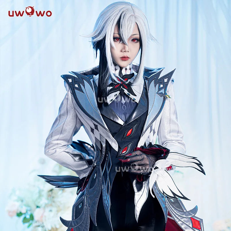 PRE-SALE UWOWO Exclusive Genshin Impact arlecchino Cosplay Costume Game Outfit Halloween Costumes