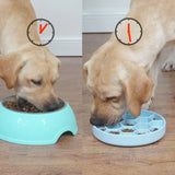 Pet honeycomb slow food bowl dog choking bowl antiskid dog bowl silicone suction cup slow food bowl Pet supplies accessories