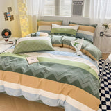 High-quality Home Pure Cotton Bedding Set 100% Cotton Skin-friendly Queen Duvet Cover Set with Sheets Comforter Cover Pillowcase