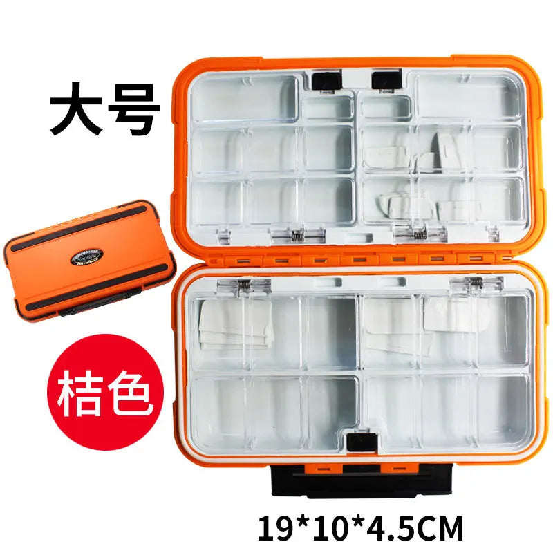 Large Capacity Waterproof Multifunctional Fishing Storage Box Boxes for Fishing Lures Bait Lure Takle Tackles Hook Plastic