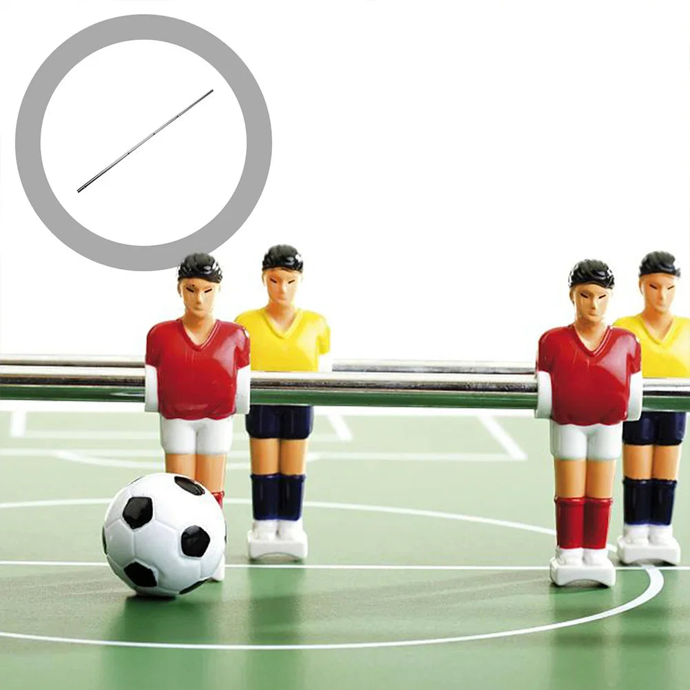 3 Pcs Foosball Handle Pole Football Table Accessory Poles Soccer Rod Machine Iron Accessories Child