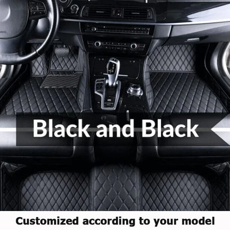 Car Floor Mat For Audi A3 8P 2004~2010 DropShipping Center Interior Accessories 100% Fit Leather Carpets Rugs Foot Pads