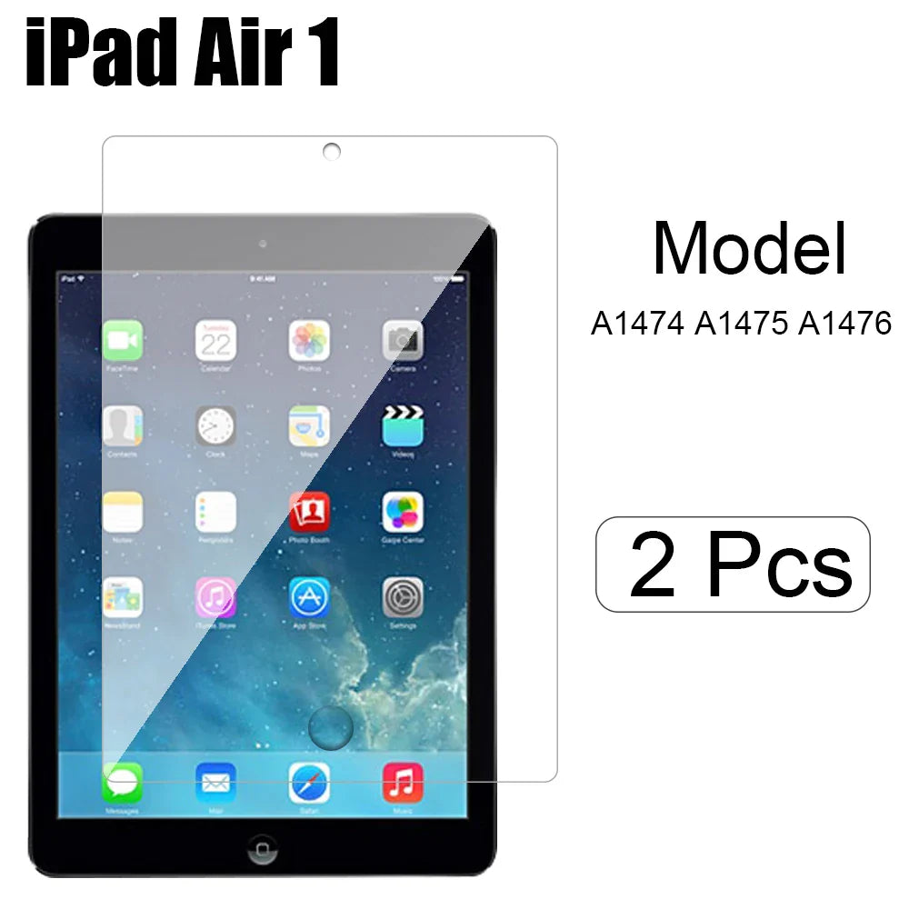 Tablet Tempered glass film For iPad 10.2 2021 9th Generation ipad9 Proof Explosion prevention Screen Protector 2Pcs A2602 A2604