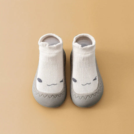 Baby Socks Shoes Infant Color Matching Cute Kids Boys Shoes Doll Soft Soled Child Floor Sneaker Toddler Girls First Walkers