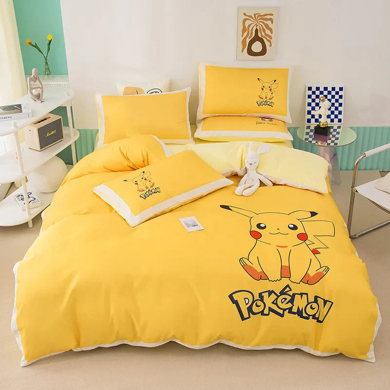 Keeppley Pokemon Animation Derivatives Bedding Sets Australia /Europe/USA Full Queen King Size Quilt Duvet Cover