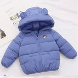 Better versatile Winter jacket boys and girls sweet cartoon print hooded warm coat 0-7 year old Bebe fashion children's clothing