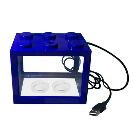 Portable USB Mini Aquarium for Tank LED  Light Desktop Breeding for Tank Aqu