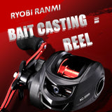 RYOBI RANMI AC2000 Baitcasting Fishing Reel Saltwater Freshwater Lightweight Reels Sports And Entertainment Fishing Tackle