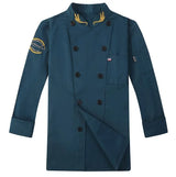 Chef Jacket Men Women Short Sleeve Cook Shirts Coat Embroidery Restaurant Hotel Bakery Waiter Uniform