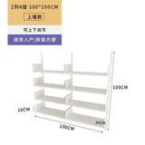 Metal Display Bookcase Magazine Rack Wall Modern Bookcase Office Library Muebles Organizador Living Room Furniture YN50BC1