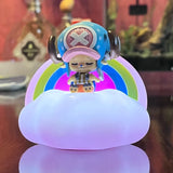 OP Night Light Blind Box Anime Luffy Zoro Nami Sanji Chopper Figure Sweet Dream Series LED Night Light Ornament Gift