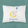 Name Personalized Baby Crib Cushion Cover Cute Bed Pillow Case for New Born Girl Boy Custom DIY Birthday Gift Bed Linen Bedding