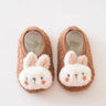 Non-slip Baby Floor Socks Cute Rabbit Pattern Newborn Winter Warm Slipper with Soft Sole Infant Toddler Walking Socks Shoe