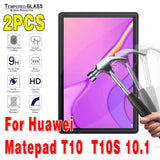 2Pcs Tempered Glass Tablet Screen Protector for Huawei MediaPad 10.4 Pro 10.8 T3 T5 T8 T10 T10S M5 M6