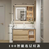 Locker Display Bathroom Cabinet Shelves Toilet Closet Bathroom Cabinet Wooden Washbasin Badezimmer Schrank Home Furniture YQ