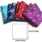 1PC Luxury Formal Wedding Fashion  Handkerchiefs Colorful Mens Pocket Squares Unique Feel Silk