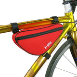 Front Tube Frame Bags Waterproof Outdoor Triangle Electric Scooter Tricycle Bag Yellow/Red/Blue/Black Motorcycles Parts