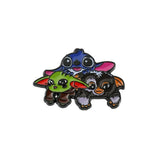 Stitch Lapel Pins for Backpack Accessories Cartoon Lilo & Stitch Enamel Brooch Jacket Badge for Kids Cute Jewelry Gifts