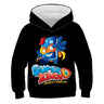 Kids Super Zings Hoodie Boys Girls Cartoon Kazoom Pullover Kids Superzings Hoodie Harajuku Streetwear Fall Winter