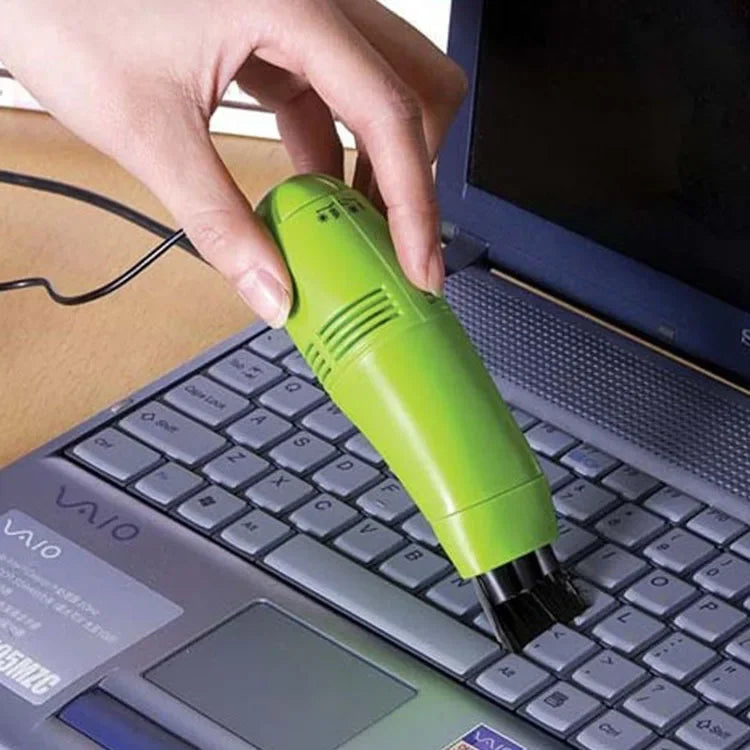 Keyboard Cleaner USB Vacuum Cleaner PC Laptop Cleaner Computer Vacuum Cleaning Kit Tool Remove Dust Brush Home Office Desk