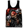 phechion Five Fingers Death Punch 3D Print Casual Tank Tops Undershirt Shirts Streetwear for Men/Women Fashion Vest A230