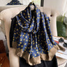 2023 Women 180*90cm Fashion Beautiful Soft Silk Scarves Female Lady Shawl Hijab Wrap Foulard Bandanna Muffler Beach Pareo