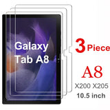 3Pack Tempered Glass for Samsung Galaxy Tab A9 Plus HD Film Clear for Galaxy Tab A9 A8 A7 Lite Tablet Screen Protector