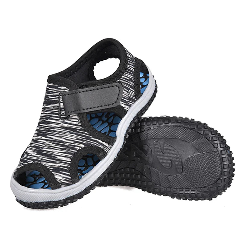 summer Kids Sandals Spring and Summer Children's Closed Toe Sports Beach Shoes Girls For Boys Wading Shoes Children beach shoes