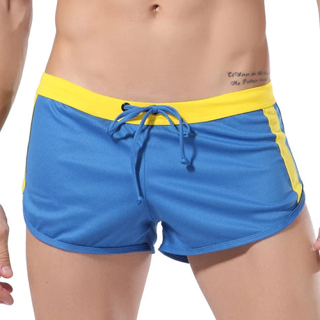 Men's Swim Shorts Swimwear Beach Board Shorts Mesh Breathable Men's Holiday Surfing Swimming Trunks