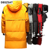 2023 Teens New Winter Men's Down Jacket Stylish Male Down Coat Thick Warm Man Clothing Brand Men's Apparel Warm Parka