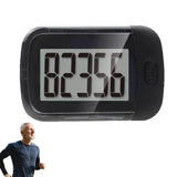 Accurate Step Counter Accurate Step Counter With Clip Step Trackers 3D Pedometer With Simple Large Digital Display For Adults