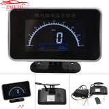 12V/24V Car Truck 2 IN 1 Functions Digital Speedometer Speed Meter + Odometer Gauge LCD instrument panel + Alarm LCD Gauge