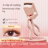 Electric Eyelash Iron Rechargeable Eyelash Curler Shaping Beauty Tool Long Lasting Eyelashes Curls Thermal Makeup Accessories