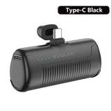 KUULAA Mini Power Bank 4500mAh - Portable Charger for iPhone 15/14/13/12 Pro Max & Samsung/Xiaomi - External Battery PowerBank