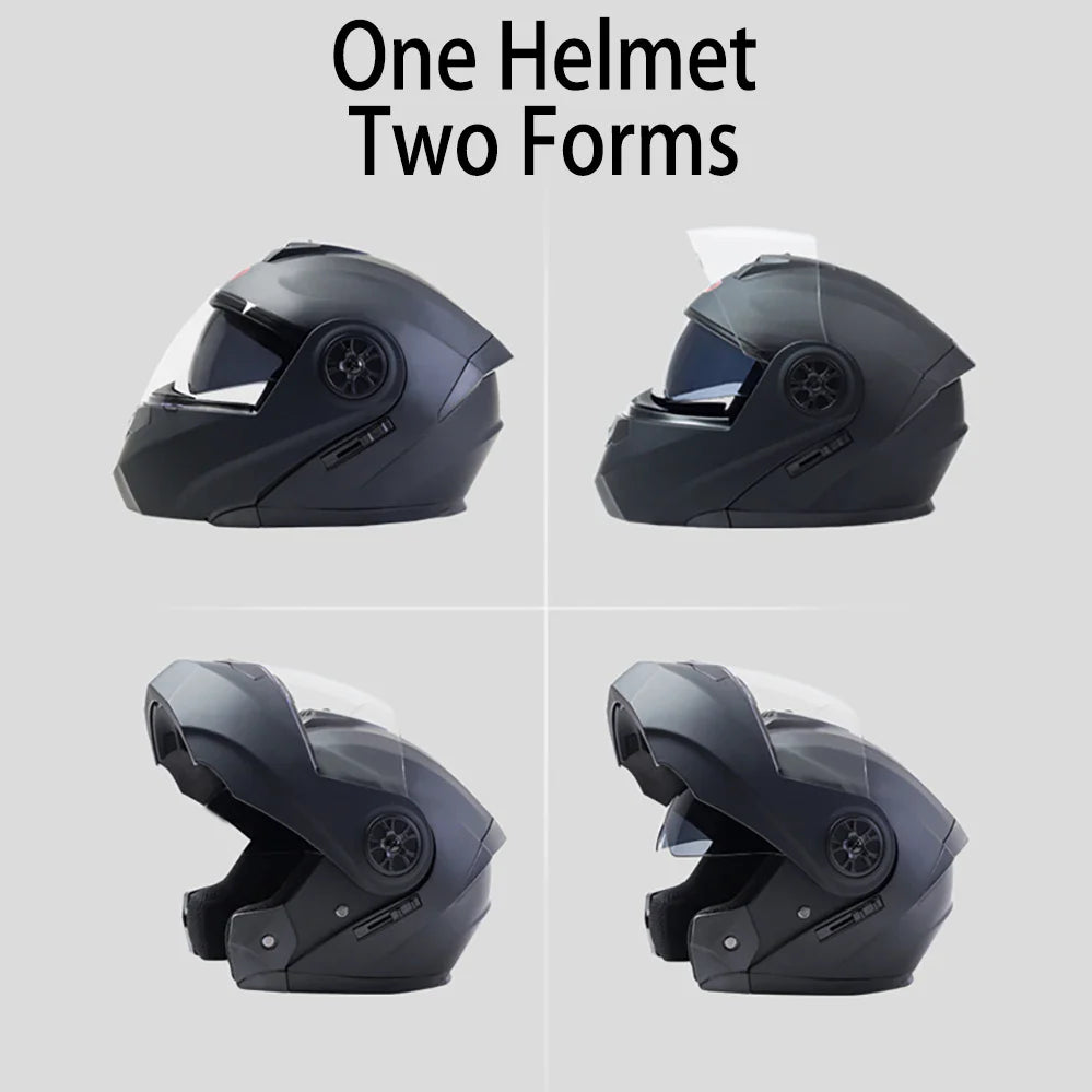 High Quality BLD Motorcycle Full Face Helmet Four Seasons Motocross Racing Modular Flip Up Casco Moto Men Women Off Road Helmet