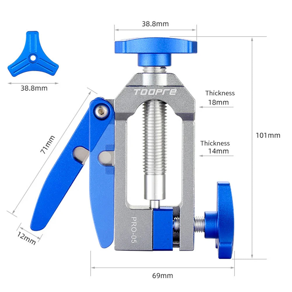 TOOPRE Hydraulic Disc Brake Hose Cutter Multifunctional Bicycle Oil Needle Installation Tool Universal Simple Operation