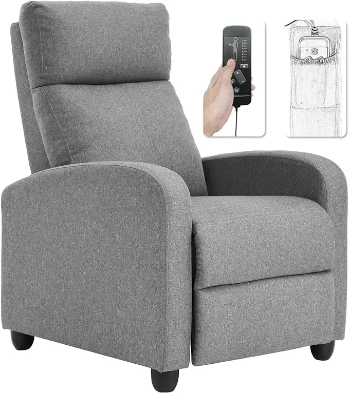 Recliner Chair for Living Room Massage Recliner Sofa Single Sofa Home Theater Seating Reading Chair