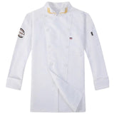 Chef Jacket Men Women Short Sleeve Cook Shirts Coat Embroidery Restaurant Hotel Bakery Waiter Uniform