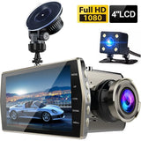 Car DVR Full HD 1080P Dash Cam Vehicle Camera Drive Video Recorder Night Vision Auto Black Box Parking Monitor Dashcam Registrar