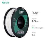 eSUN PLA+ Filament For 3D Printer 10Pcs 1.75mm PLA Plus 3D Printer Filament Accuracy +/- 0.03mm 10KG  PLA+ 3D Printing Material