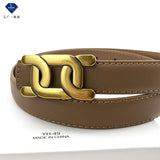 2022new Leather Belt Wholesale Ladies Smooth Buckle Belt Net Red Wind Ins Korean Version All-match Fashion Jeans Decorative Belt