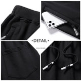 Newest Mens Knitted Sweat Joggers Elastic Waist Jogging Pants Men Sport Long Fitness Sportswear Trousers Plus Size 8XL