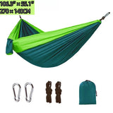 Portable Camping Hammocks for Outdoor Travel Backyard Hiking High Strength Parachute Hanging Bed Tent