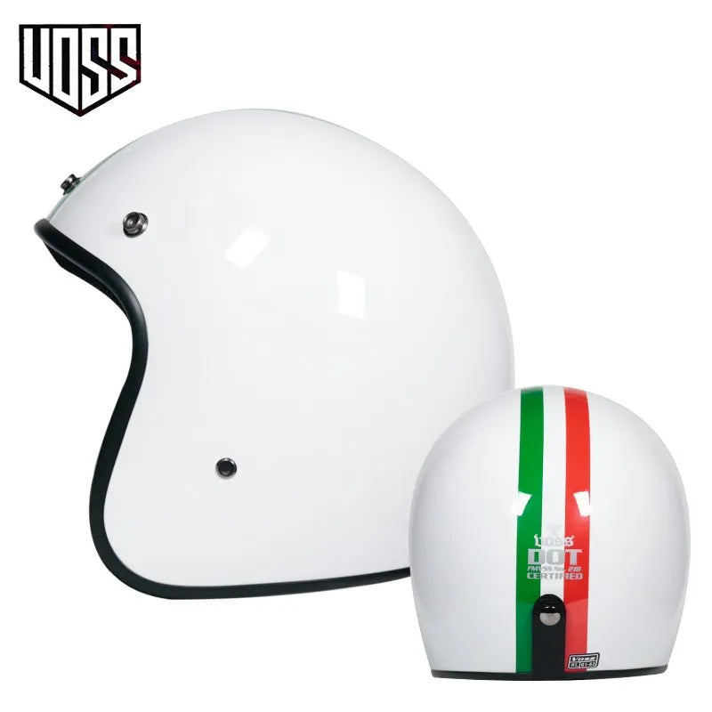 Free Shipping DOT approved retro motorcycle helmet casco 3/4 open face  helmet cafe racer helmet chopper helmet capacete