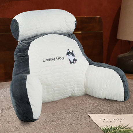 All Season Reading Pillow Comfortable Soft Detachable Lumbar Support Cushions Office Sofa for Chair Bed  Backrest with Headrest